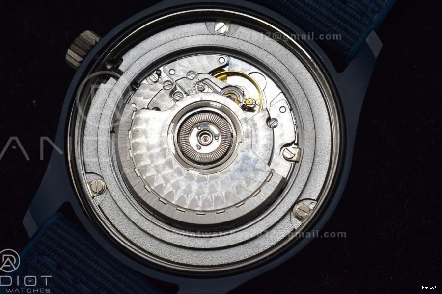 Strap Blue 'Laureus Edition A2892 Blue Pilot Best for Watch on Good' of Ceramic M+F Sport Nylon 0311